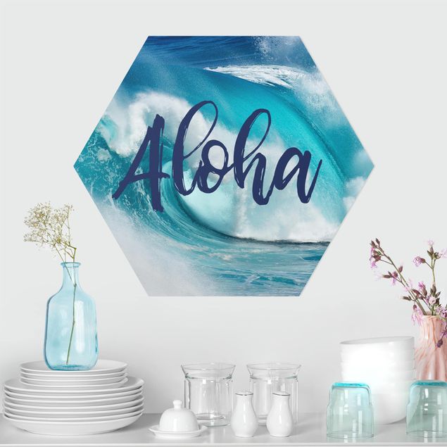 Wandbilder Sprüche Aloha