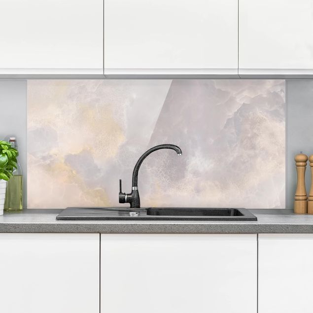 Küche Dekoration Onyx Marmor