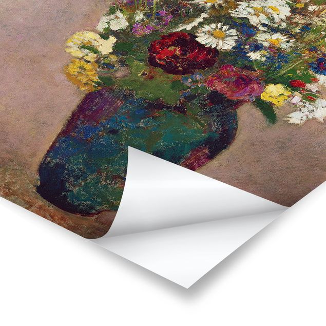 Bilder Odilon Redon - Blumenvase mit Mohn