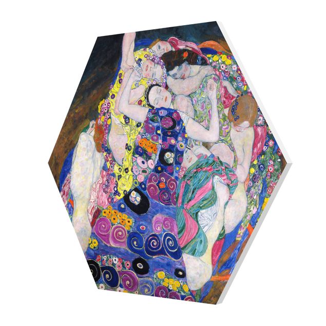 Wandbilder Liebe Gustav Klimt - Die Jungfrau