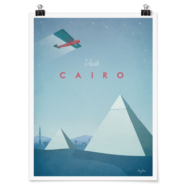 Kunstkopie Poster Reiseposter - Cairo