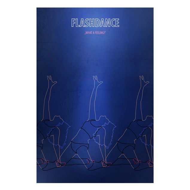 Wandbilder Kunstdrucke Filmposter Flashdance