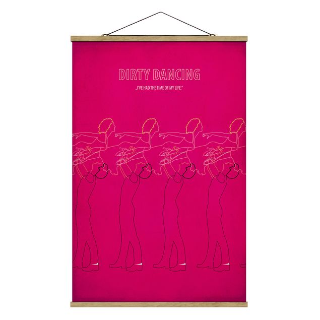 Wandbilder Sport Filmposter Dirty Dancing II