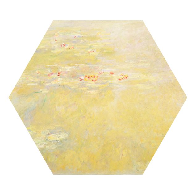 Wandbilder Kunstdrucke Claude Monet - Seerosenteich