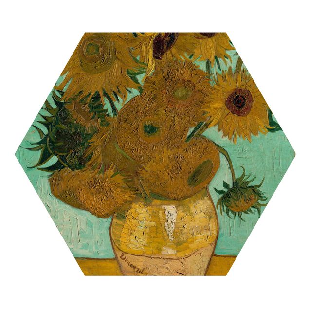 Kunststile Vincent van Gogh - Vase mit Sonnenblumen