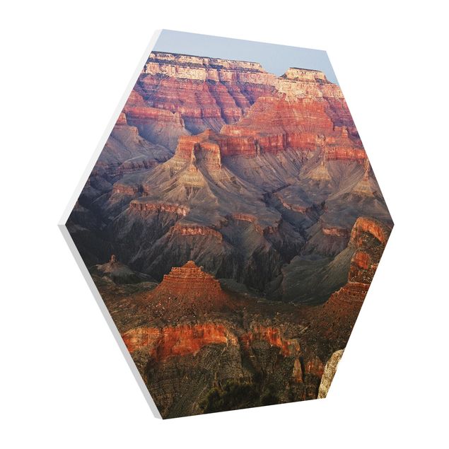 Wandbilder Natur Grand Canyon nach dem Sonnenuntergang