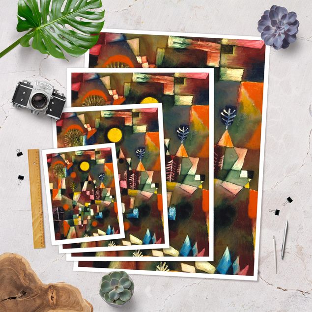 schöne Bilder Paul Klee - Der Vollmond
