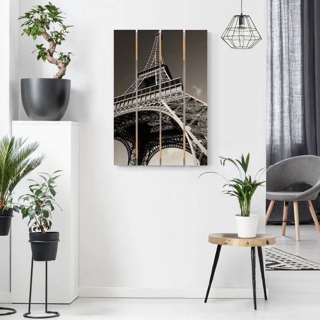 Holzbilder Eiffelturm