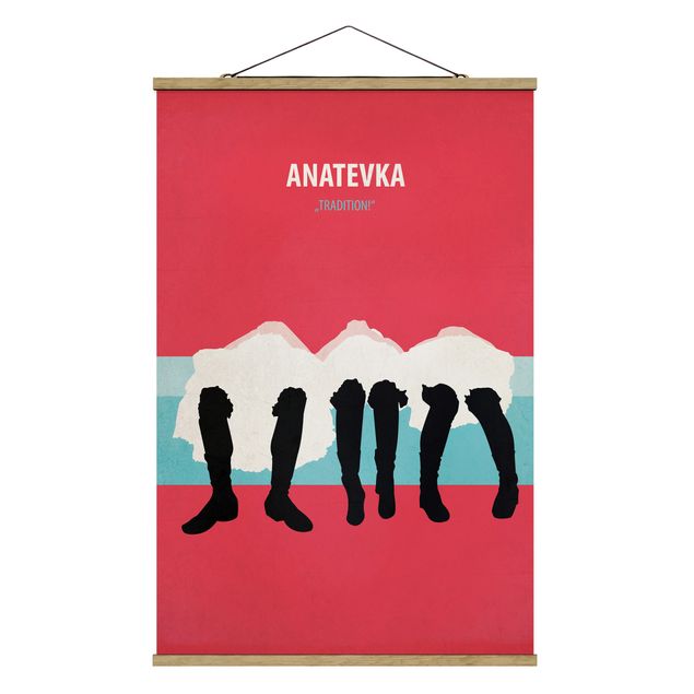 Wandbilder Modern Filmposter Anatevka II