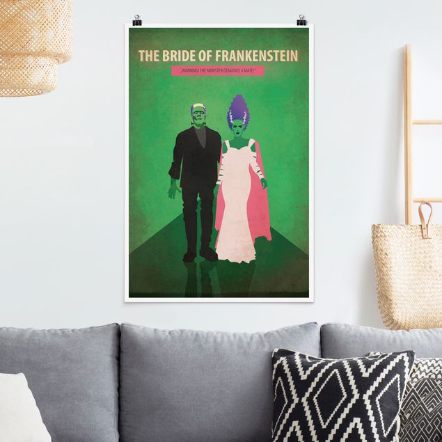 Küche Dekoration Filmposter The Bride of Frankenstein