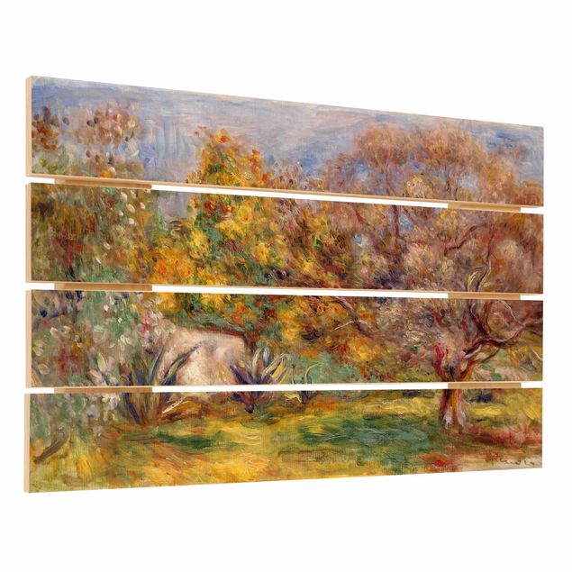 Auguste Renoir Bilder Auguste Renoir - Garten mit Olivenbäumen