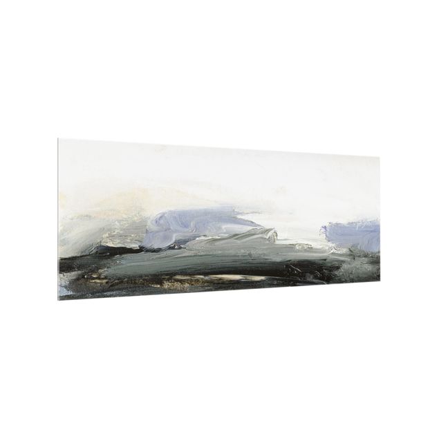 Spritzschutz Glas - Horizont bei Tagesanbruch - Panorama - 5:2