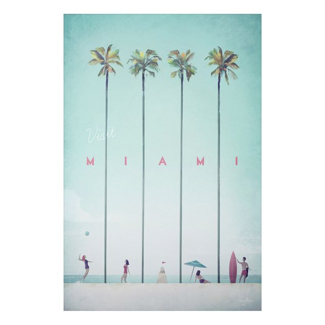 Wandbilder Landschaften Reiseposter - Miami