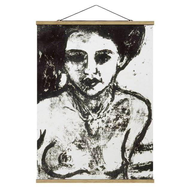 Wandbilder Portrait Ernst Ludwig Kirchner - Artistenkind