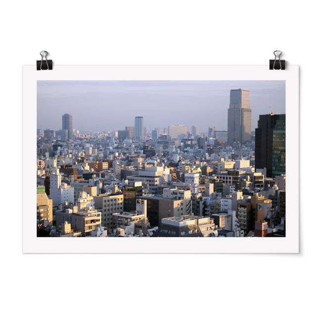 Poster Skyline Tokyo City