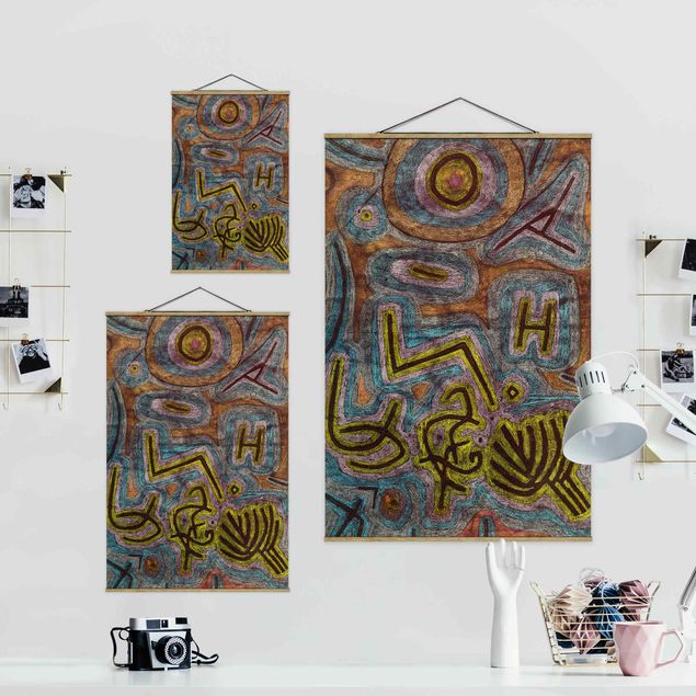 Wandbilder Braun Paul Klee - Katharsis