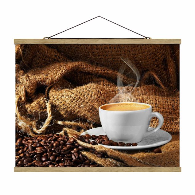 Wandbilder Braun Kaffee am Morgen
