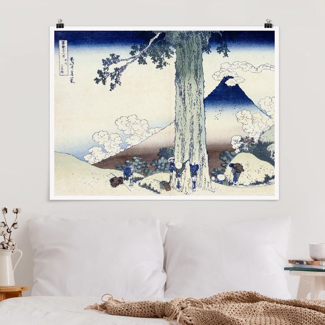 Küche Dekoration Katsushika Hokusai - Mishima Pass in der Provinz Kai