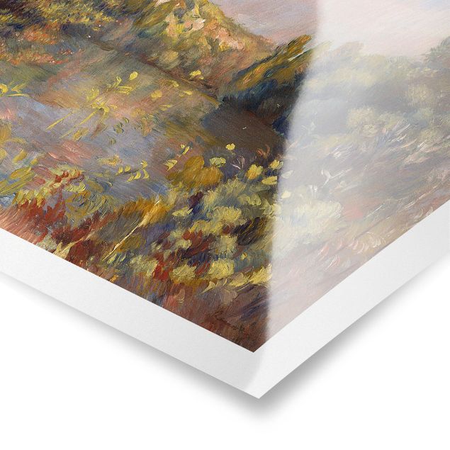 Kunstkopie Poster Auguste Renoir - Landschaft mit See