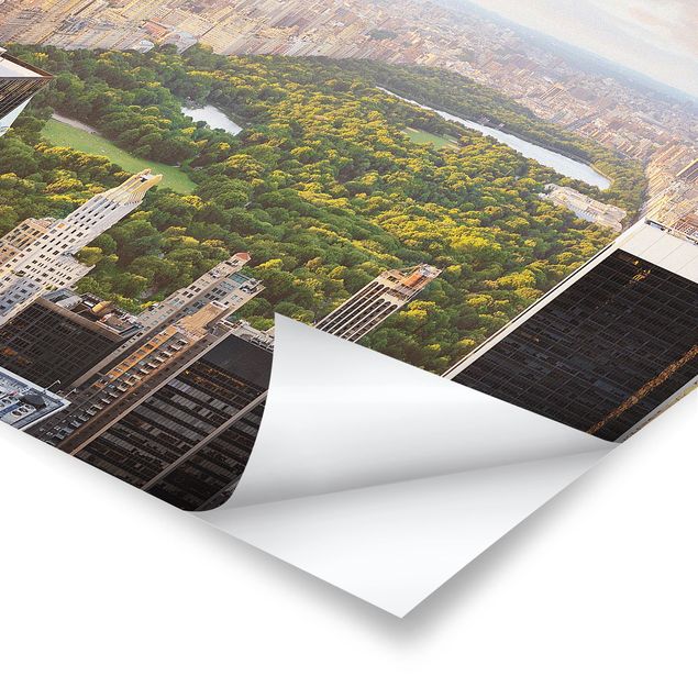 Poster kaufen Blick über den Central Park