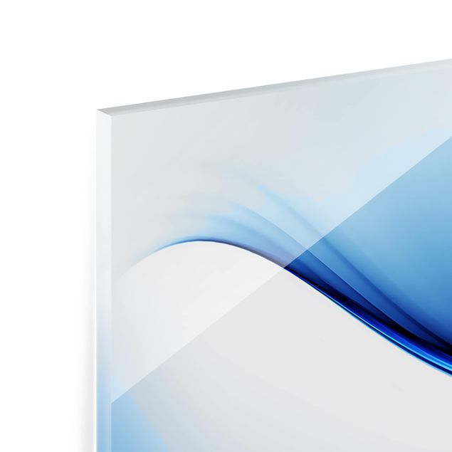 Spritzschutz Glas - Blaue Wandlung - Panorama - 5:2