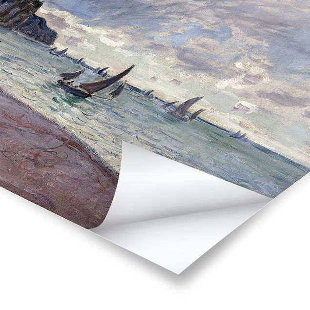 Kunstdrucke Poster Claude Monet - Küste von Pourville