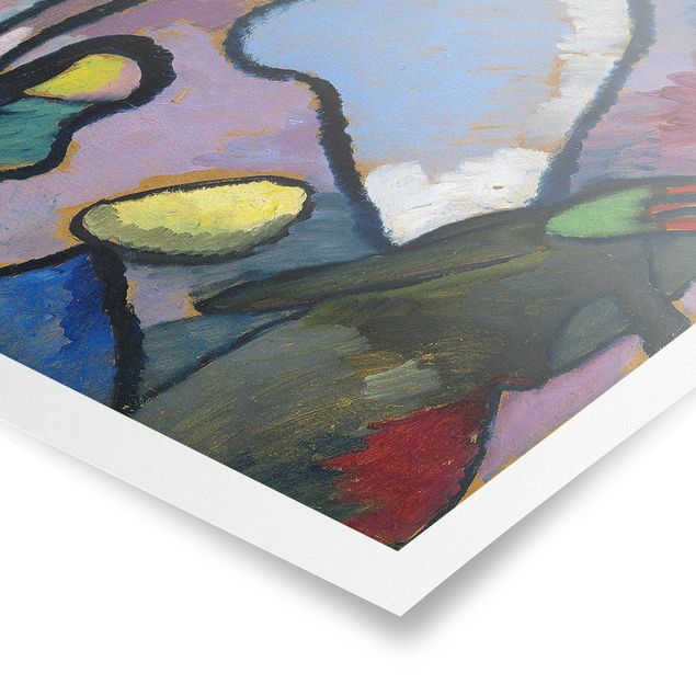 abstrakte Kunst Poster Wassily Kandinsky - Improvisation