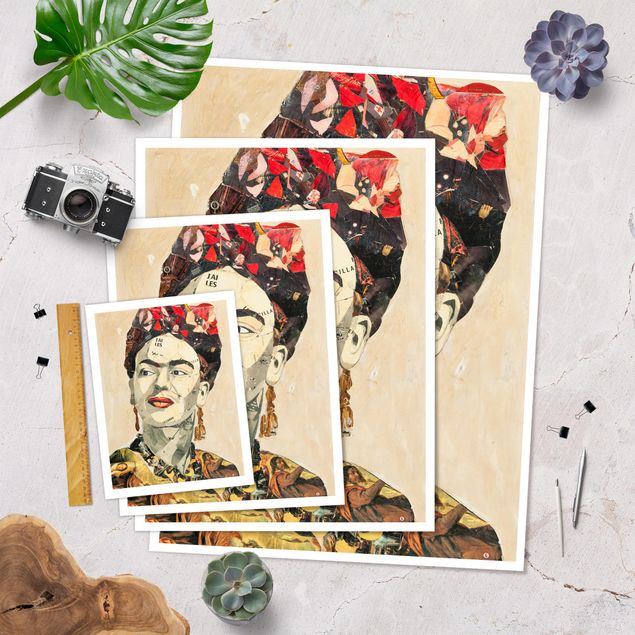 Kunstkopie Frida Kahlo - Collage No.2