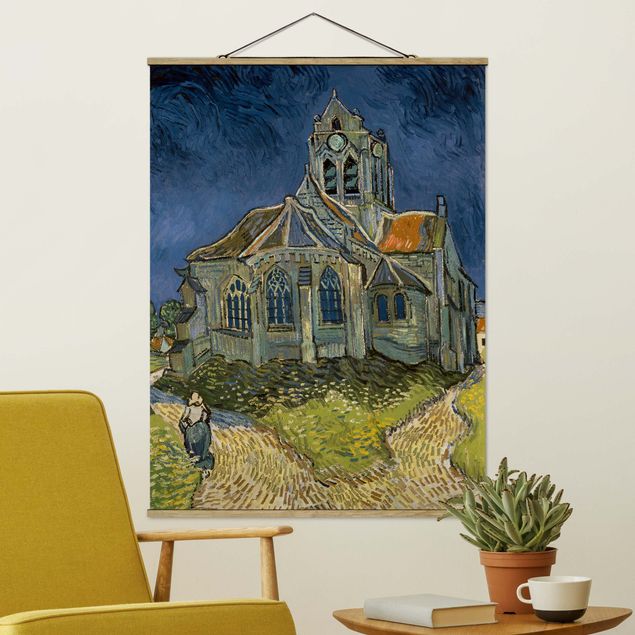 Wanddeko Küche Vincent van Gogh - Kirche Auvers-sur-Oise