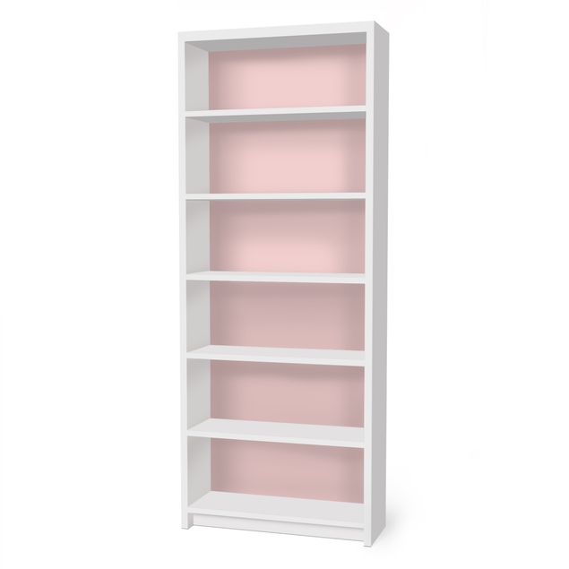 Möbelfolie für IKEA Billy Regal - Klebefolie Colour Rose
