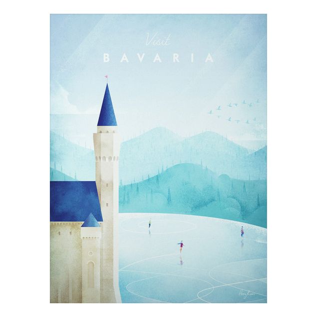 Wandbilder Architektur & Skyline Reiseposter - Bavaria