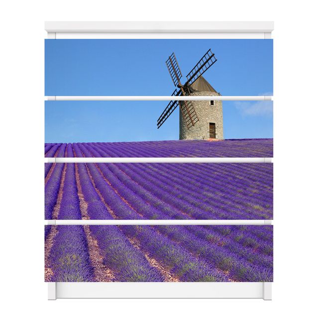 Klebefolie für Möbel Lavendelduft in der Provence