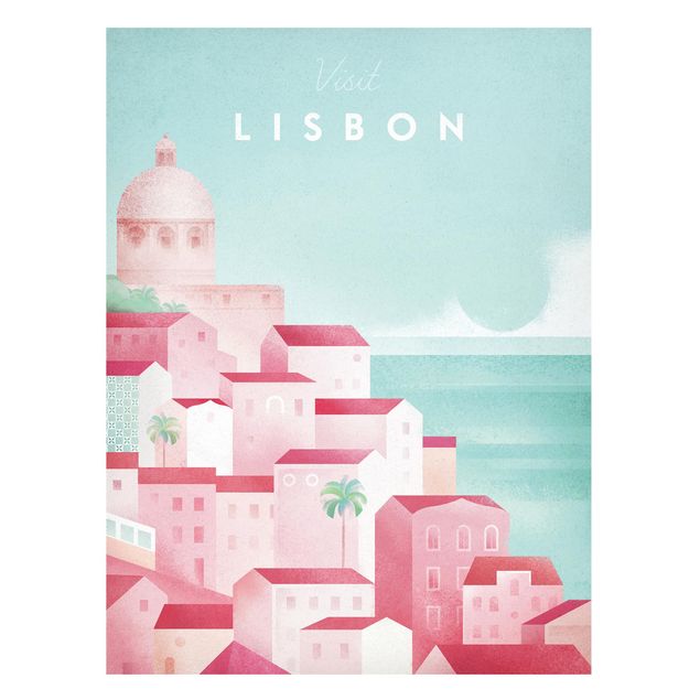 Wandbilder Landschaften Reiseposter - Lissabon