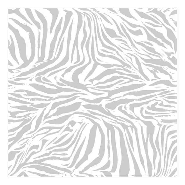 Klebefolie Möbel Zebra Design hellgrau Streifenmuster