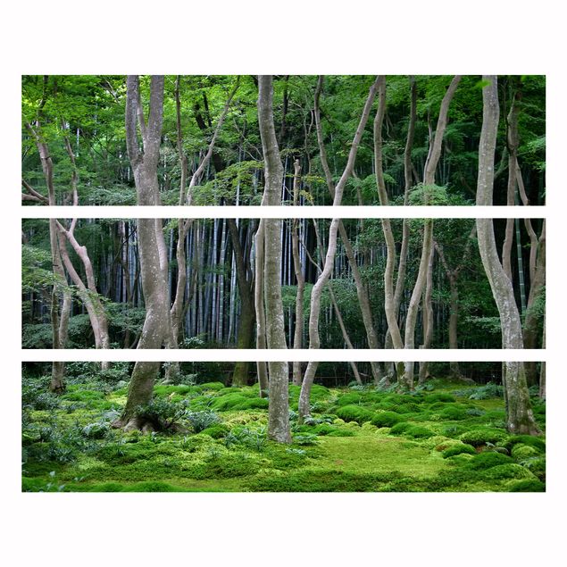 Möbelfolie für IKEA Malm Kommode - Klebefolie Japanischer Wald