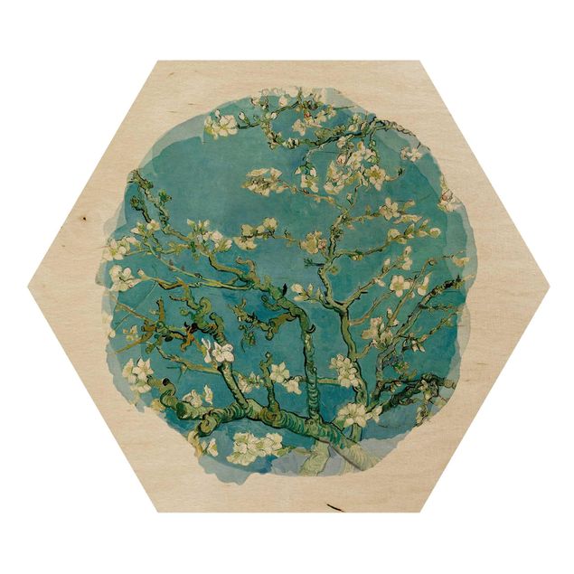 Kunststile Wasserfarben - Vincent van Gogh - Mandelblüte