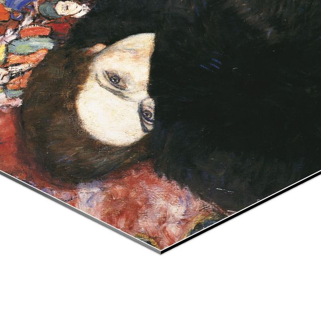 Klimt Gemälde Gustav Klimt - Dame mit Muff