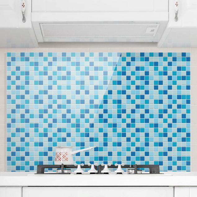 Wanddeko Küche Mosaikfliesen Meeresrauschen
