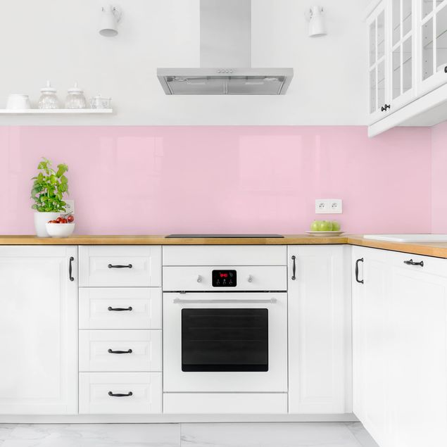 Küchenrückwände Uni Rosé