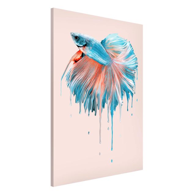Wandbilder Fische Schmelzender Fisch