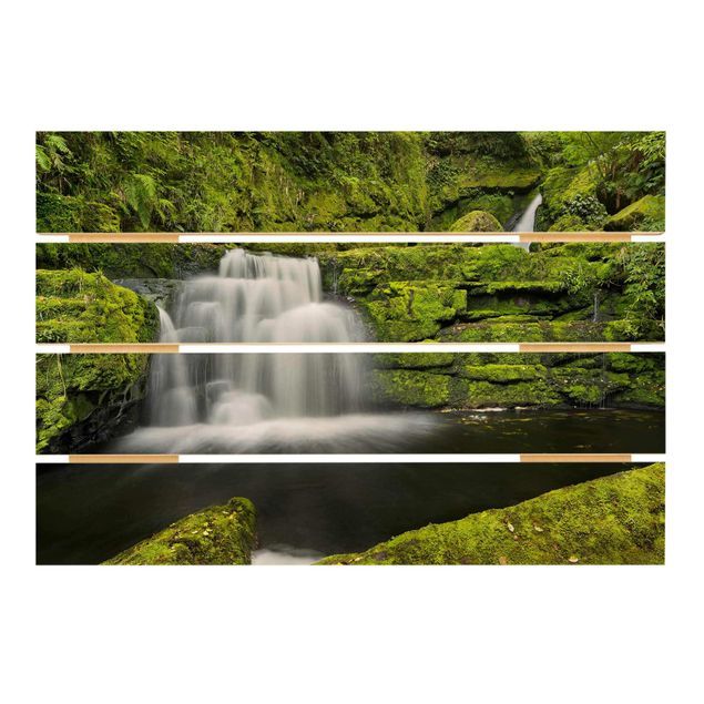 Bilder Lower McLean Falls in Neuseeland