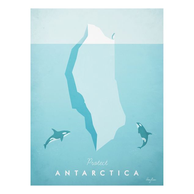 Wandbilder Fische Reiseposter - Antarktis