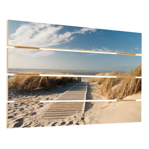 Holzbilder Ostsee Strand