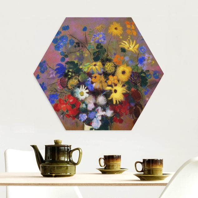 Kunststile Odilon Redon - Blumen in einer Vase