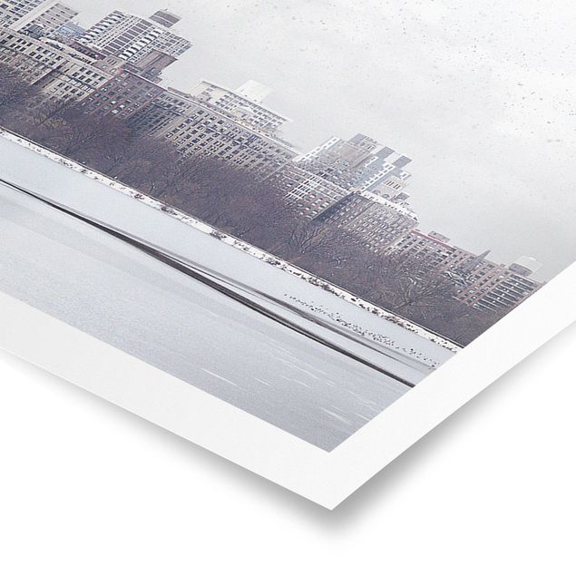 Wandbilder Architektur & Skyline No.YK2 New York im Schnee