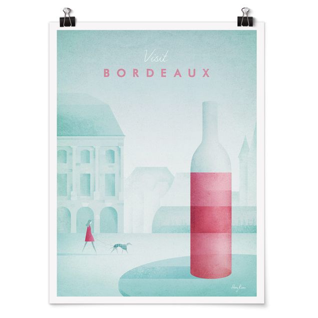 Kunstdrucke Poster Reiseposter - Bordeaux