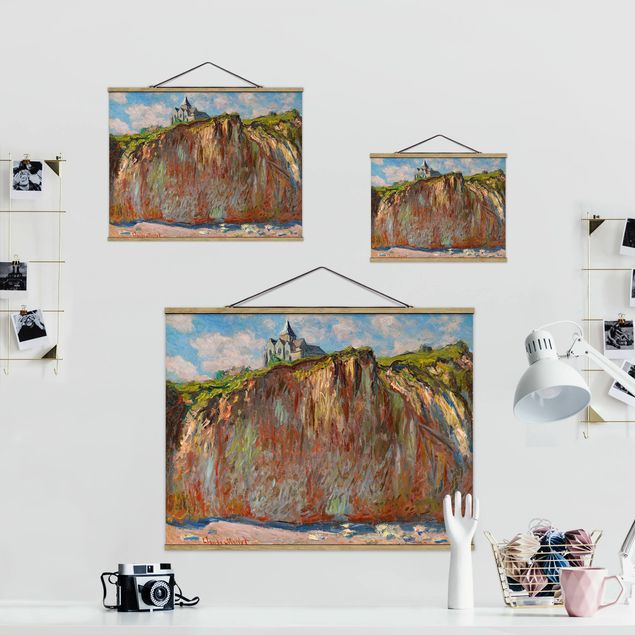 Wandbilder Meer Claude Monet - Varengeville Morgenlicht