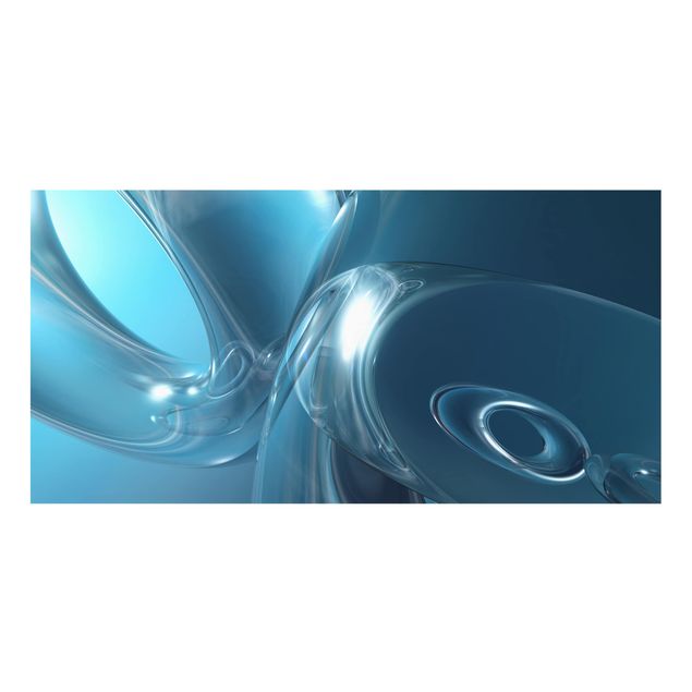Spritzschutz Glas - Underwater Universe - Querformat - 2:1