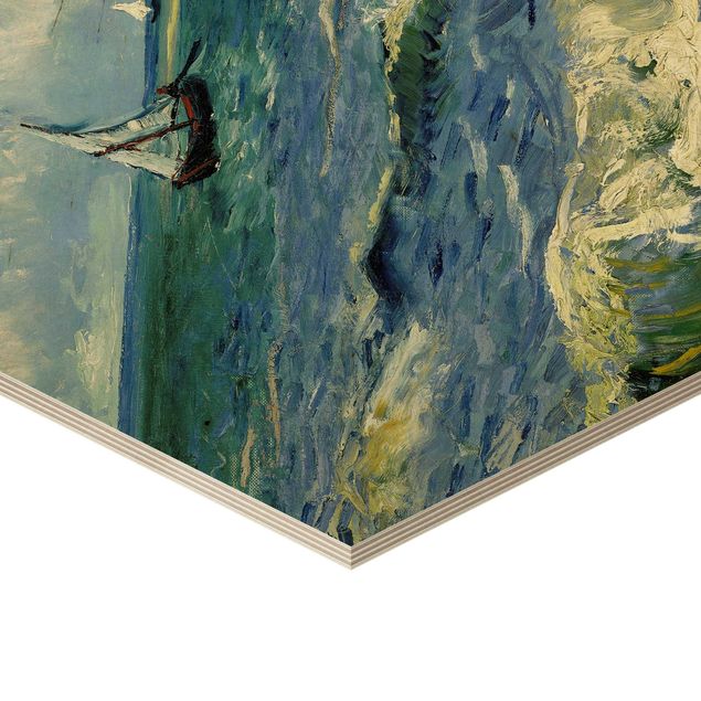 maritime Holzbilder Vincent van Gogh - Seelandschaft