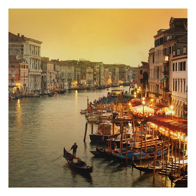 Wandbilder Italien Großer Kanal von Venedig